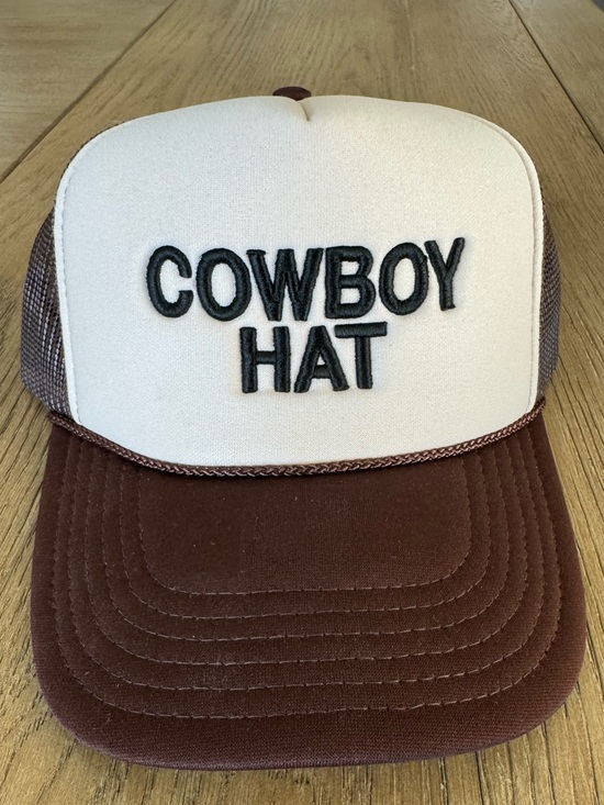 Landers Accessories - Landers foam trucker hat “Cowboy Hat”